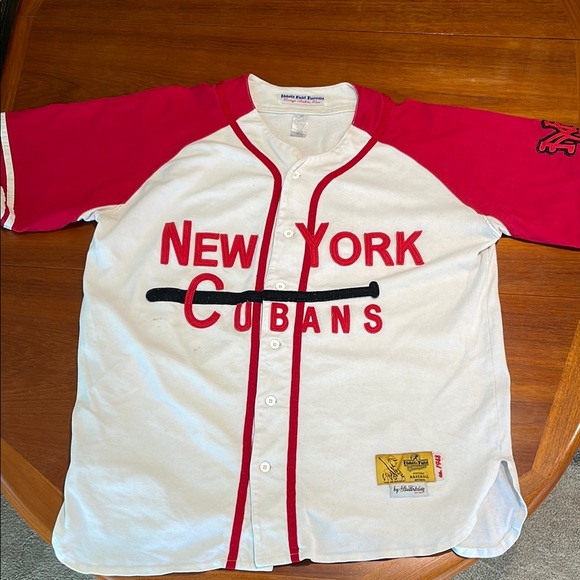 Ebbets Field Flannels New York Cubans baseball cotton heavy weight shirt 2XL - Picture 1 of 12